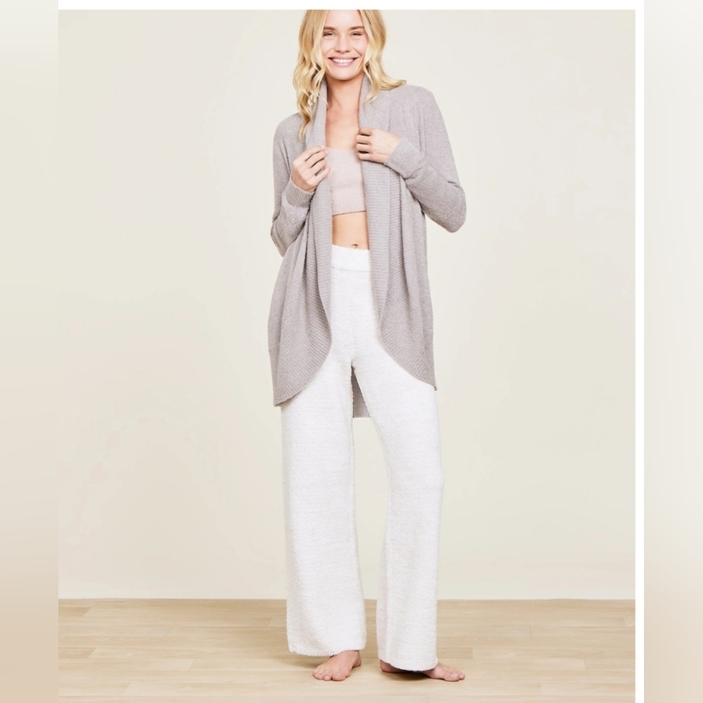 Barefoot Dreams CoziChic Lite Beach Rock Open Circle Cardi Size XS/S